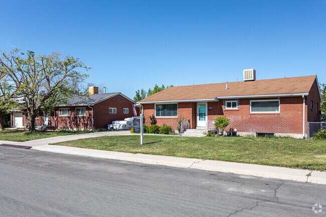 Ranch-style homes are common along tree-lined streets in Westmore.