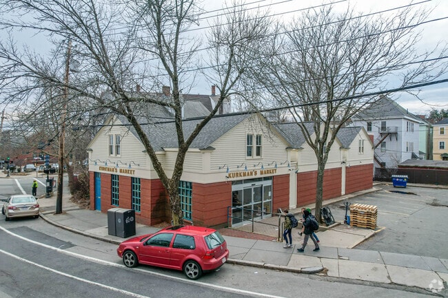 Kurkman's Market Co. is a long-running grocer in the Brookline Village neighborhood.