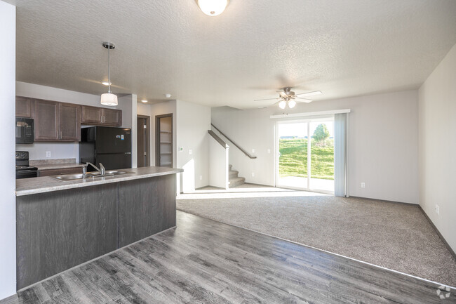 2BR, 1.5BA - Living Room