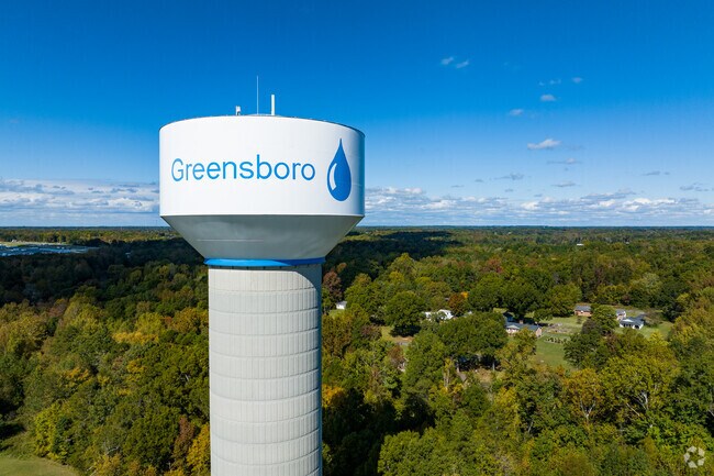 Greensboro signs can be found all through the McConnell neighborhood.
