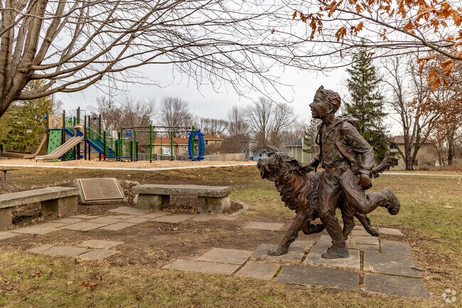 Christopher Gartner Park is a peaceful retreat for families to relax and play.