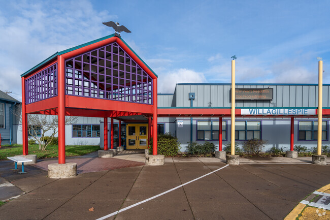 Willagillespie Elementary School is a public school serving grades K-5.