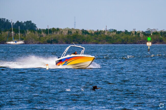Titusville residents often enjoy boating on the Indian River.