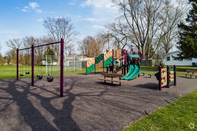 Rolling Hills Park Playground, Ball Field, Merrillville, In