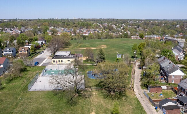 The 18-acre DeWees Park is located in the Mid-Govans neighborhood.
