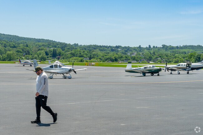 The Capital City Airport is located in New Cumberland offering smaller transport for locals.