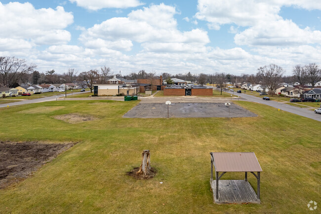 ACCE athletic fields behind school.