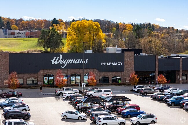 Wegmans is a great place for weekly grocery shopping.