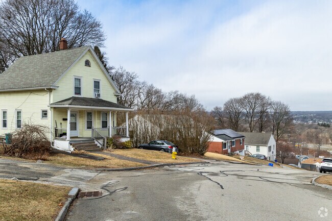 Many College Hill homes enjoy panoramic views across the city of Worcester.