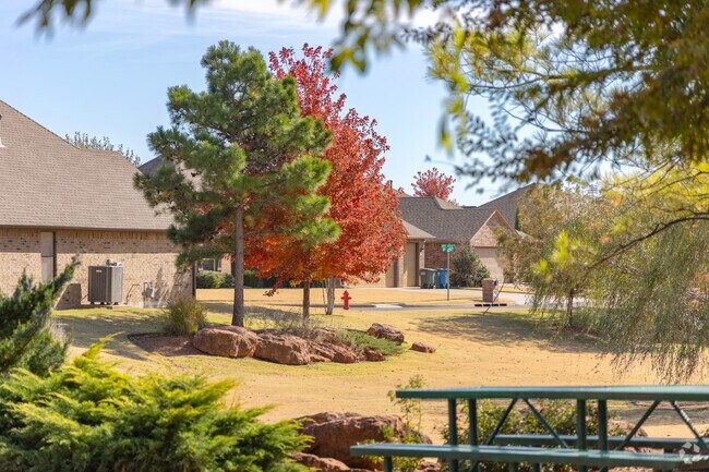 Have a picnic and see the beautiful trees change color in Covell-Danforth.