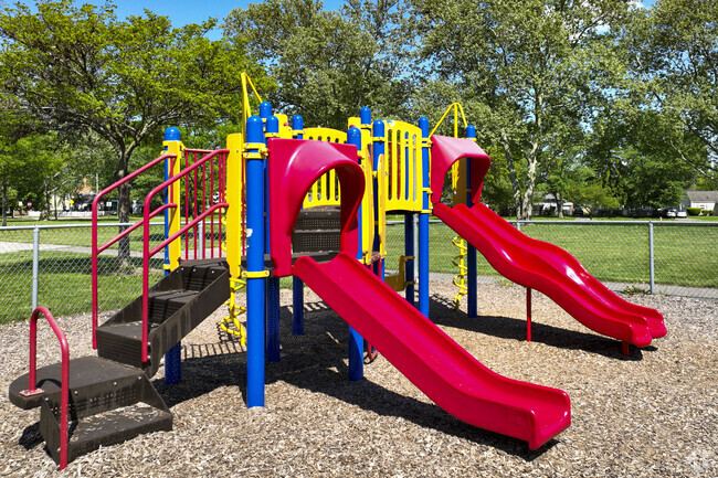 Students at Fairmoor Elementary School in Eastmoor can enjoy the school playground.