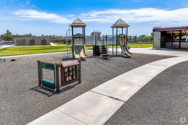The playground at Holder Elementary School is popular amongst students during recess.