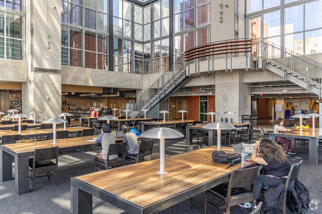 The San Diego Central Library is a close second when it comes to major attractions in EV.