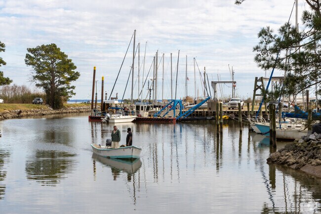 McNally Park has a marina and boat launch and is a popular place for fishing.