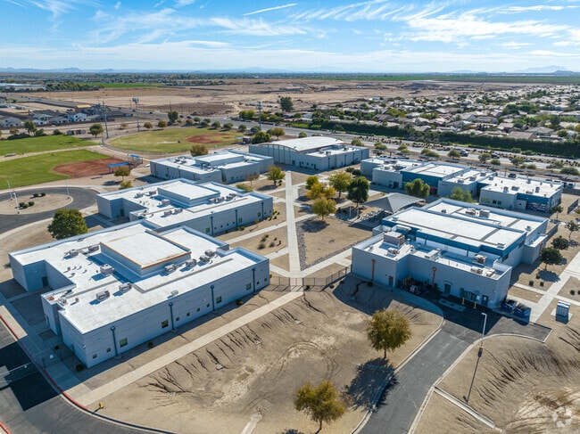 Where growth and learning converge: J. O. Combs Middle School.