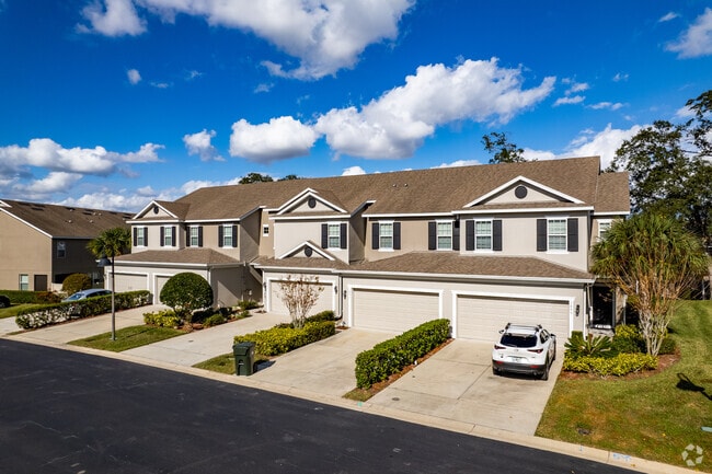 Prairie Lake Reserve is a townhome community with attached garages.