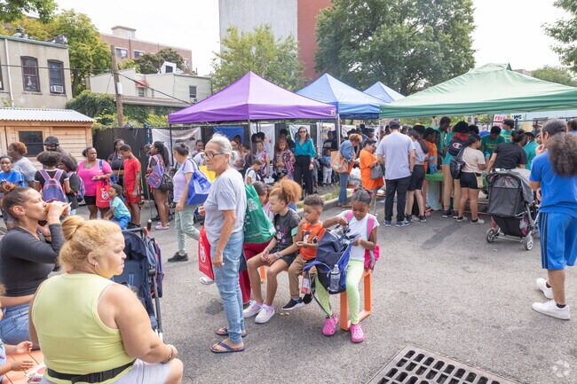 The annual Back to School Bash in Mount Eden / Highbridge is a hit with local residents.