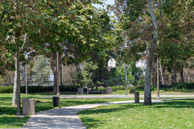 A park for student usage at Cesar Chavez Elementary School.
