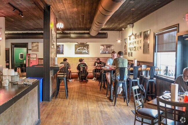 Palmira Barbecue smokes up Southern flavor with a Puerto Rican twist, drawing hungry crowds near Ashley River Road.