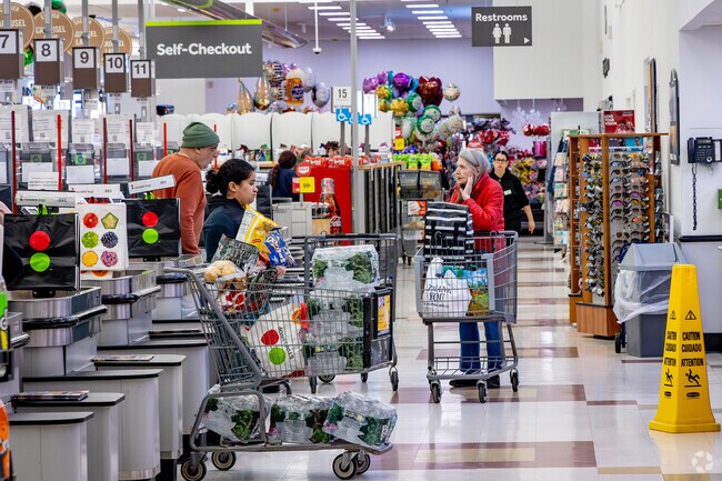 Food shopping is found at Stop and Shop right on Jericho Turnpike in Dix Hills.