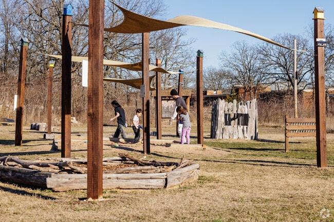 Families enjoy learning about conservation at Wildcat Park.