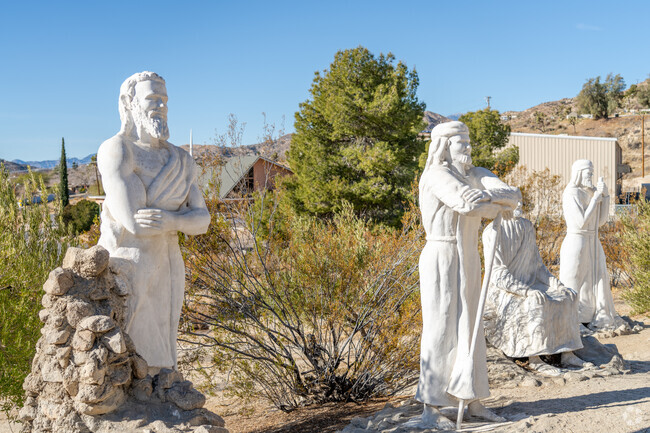 Desert Christ Park in Yucca Valley: A tranquil spot with powerful sculptures and beauty.