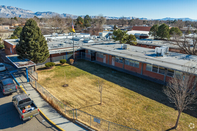 Governor Bent Elementary School's front entrance.