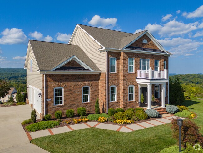Many houses in Blacksburg offer spacious interiors with open floor plans.