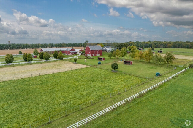 Lima Township has many working farms and ranches.