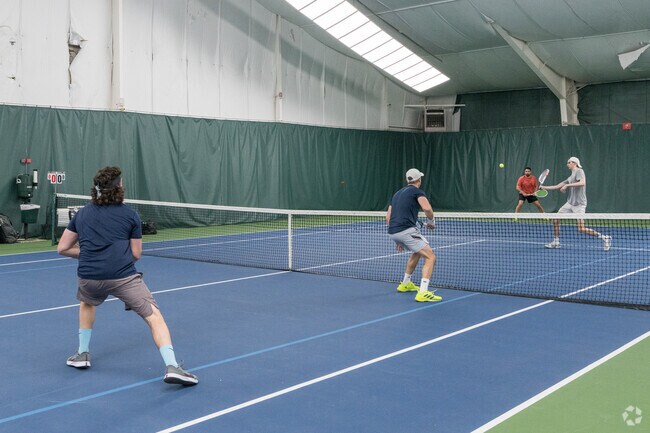The Charleston Tennis Club offers tennis and pickleball courts only a short drive from Shrewsbury.