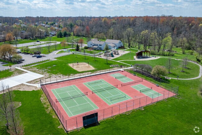 Community Park in Mount Repose has a disc golf course, tennis courts, and a playground.