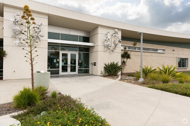 Here is the newly built Skyline Hills Branch Library with all newly updated resources.