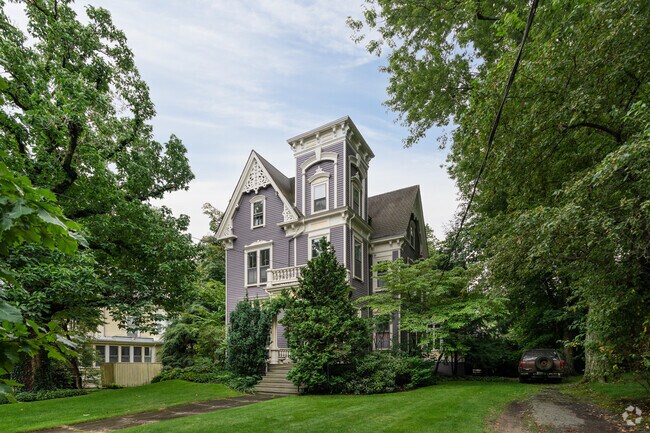 Ornate Victorian homes add timeless charm to Neighborhood Nine.