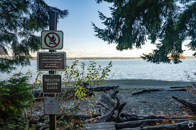 Residents might spot local seals on the beaches at Kopachuck State Park.