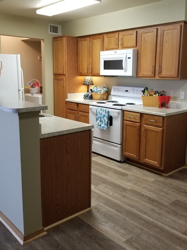 Newly updated Kitchen & Laundry Room