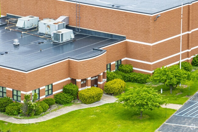 A close entrance makes pickups and drop-offs at Lenawee Seventh-Day Adventist School easy.