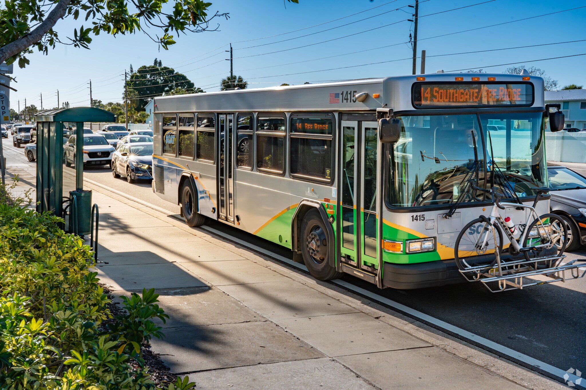 South Gate Ridge enjoys public transportation provided by Breeze Transit.