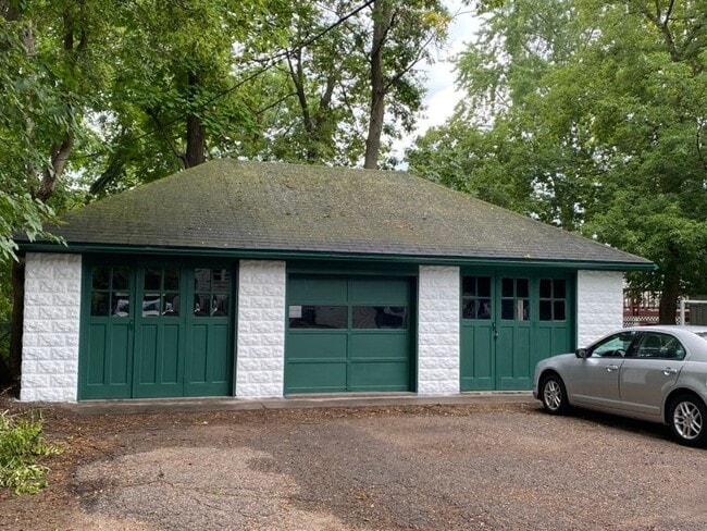 View of Detached 3-Car Garage in Back
