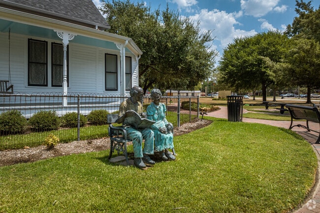 The statue stands as a reminder of the rich history of Katy and the importance of preserving our
