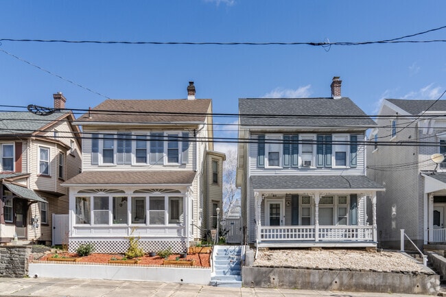 Front porches are a beloved feature of homes in Catasauqua.