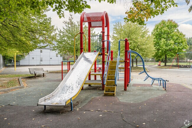 Clark-Fulton kids often play on the playground at Trent Park.