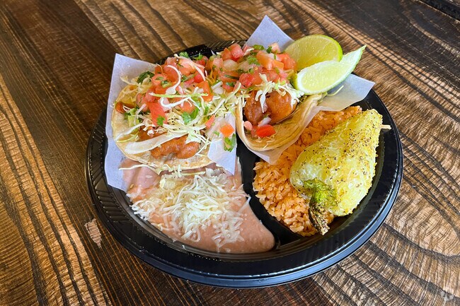 Fish tacos from Taco Nazo are a Bellflower favorite and highly recommended.