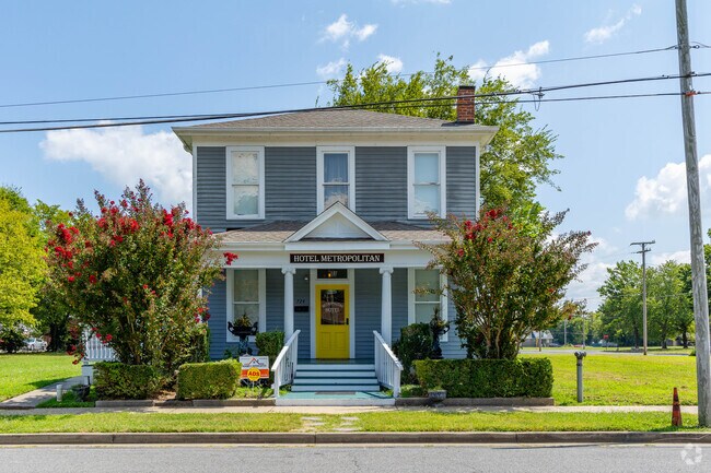 The Metropolitan Hotel is a historic African-American hotel in Uppertown.