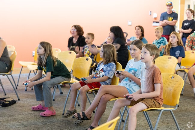 Play some competitive games at the Mario Cart Competition.