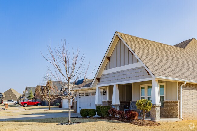Lawns are well-maintained in the Grove.