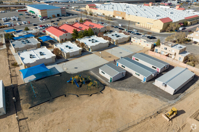 Christine Duncan Heritage Academy portables.
