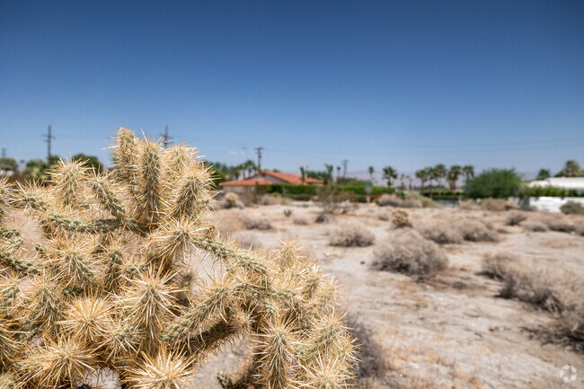 Racquet Club West is located in the desert community of Palm Springs.