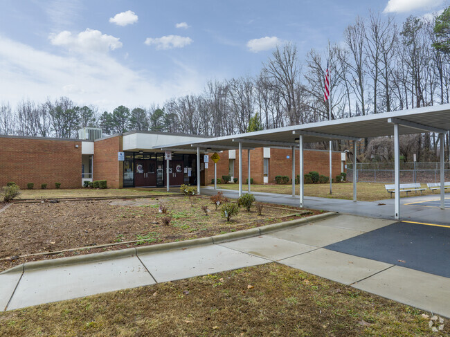 Turning Point Academy office and student entrance.