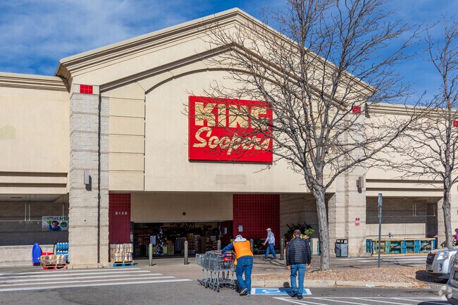 Shop for fresh groceries at King Soopers in the Columbine Knolls South II neighborhood.