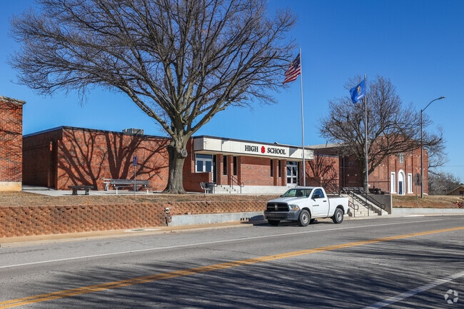 Rush Springs High School has dedicated teachers.